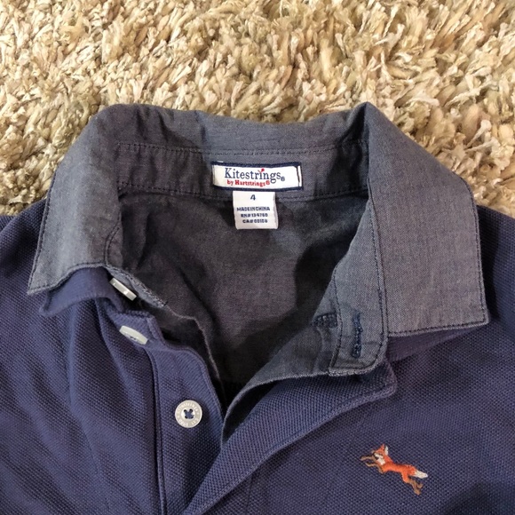 NWOT Kitestrings Layered Look Polo - Picture 3 of 5